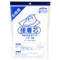 オルヌマン アウルスママ 不織布タイプ接着芯 やわらかタイプ 100x200cm 白 JF-1N 1枚
