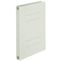 プラス PPフラットファイルA4S厚とじGY 98349 1セット(1冊×5)