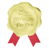 ヘッズ ピンクリボンシール GS-2 1パック(100枚)