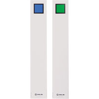 キングジム 背見出し紙 973N用(青/緑) セ973Nアオ 1冊(20枚)