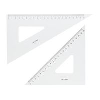 井上製作所 三角定規 24cm ILS S-2241 1組