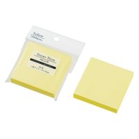 エコー金属 No.1 ふせん紙 75×75mm(イエロー)150枚 1199-293 1袋