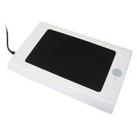 トップランド コンパクトフットヒーター 省エネ 3段階温度調節 SP-FH10WT 1個