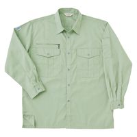日新被服 長袖シャツ E5514-01-S アースグリン 1着（直送品）