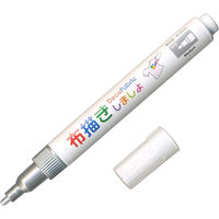 マービー Deco Fabric 布描きしましょII 中字 No.12 シルバー 222W-M12 1セット/3個（直送品）