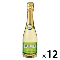 サントネージュ ブリリア スパークリングワイン 白 やや甘口 360ml 1セット（1本×12）
