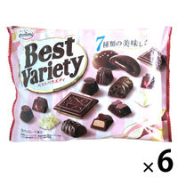チョコレート 個包装 お配り菓子 ベストバラエティ 110g 1セット（1個×6）