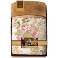 大協加工 厚手の衿付マイヤー毛布 AP2480 1個（直送品）