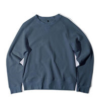 カンダ サーマル長袖トレーナー リブ付 S ネイビー 4571200362480 1個（直送品）