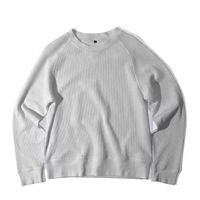 カンダ サーマル長袖トレーナー リブ付 L グレー 4571200362572 1個（直送品）