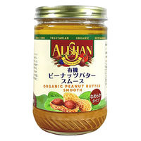 アリサン 454g有機ピーナッツバタースムース×12個 4532416300062 1セット(454g×12個入（直送品）