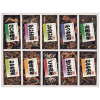 廣川 御昆布 佃煮10品詰合せ 200-36 1個（直送品）