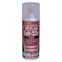 ニッペホームプロダクツ アクリルラッカースプレーTRY 300ml 透明クリヤー 222T005-300 1本