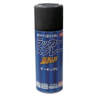 ニッペホームプロダクツ ラッカースプレー JAPAN 300ml ブラック 221T002-300 1本