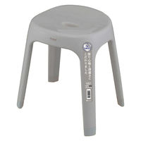 風呂いす Ag抗菌 座面高さ 35cm グレー 4本脚タイプ 高め Emeal エミール 1個 アスベル