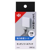 レック キッチンツールフック(強力吸着) K00558 1個