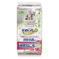 デオトイレ 複数ねこ用 ふんわり香る消臭・抗菌シート