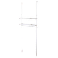 平安伸銅工業 突ぱり収納ハンガーラック WH TNP-5 1個（直送品）