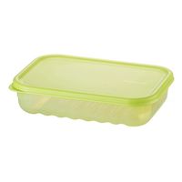 ロック＆ロック キープフレッシュ 鮮度保持 保存容器 長方形 760ml グリーン 食洗機・電子レンジ対応 1個 ベストコ