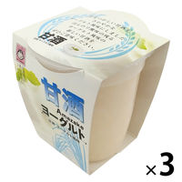 ヤマク食品 ノンアルコール 甘酒 ヨーグルト風味 180g 3個