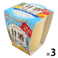 ヤマク食品 甘酒 ノンアルコール 甘酒スムージー トロピカルフルーツ 180g 3個