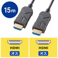 サンワサプライ 8K/60Hz 4K/120Hz対応光ファイバHDMIケーブル KM