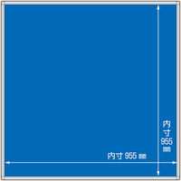 つくし工房 法定表示板用ベース 900mm角表示板用 HR-619 1台（直送品）