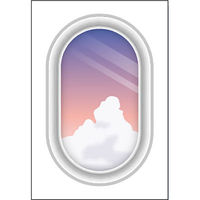 つくし工房 たのし～るUppers 乗物窓シリーズ