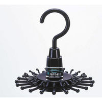 サワフジ ネクタイストッパー20 2個組 ブラック●1セット(2個組×3) 4973306381851 1セット(2個組×3)（直送品）