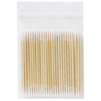 まるき コットン付きウッドスティック 7cm 100本●20個組セット 4978446984757 1セット(20個)（直送品）