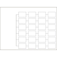 つくし工房 工事作業所災防協兼施工体系図 Bタイプ(追加用) P-62 1枚（直送品）