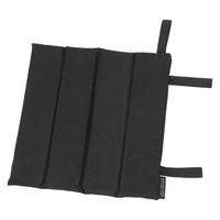 【LAKOLE/ラコレ】 折り畳みクッション ブラック