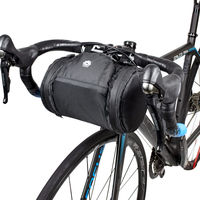 自転車用バッグ 黒 FRAGILE表記付き GORIX B15 フロントバッグ・黒 42037 1個（直送品） - アスクル