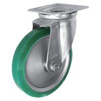 【アウトレット】シシクSISIKUアドクライス スタンダードプレスキャスター ウレタン車輪 自在 250径 UWJ-250 1個