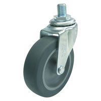 ユーエイ ねじ込み式 自在 キャスター エラストマー 車輪径75mm Lタイプ LT-75EL-M12-14 1個