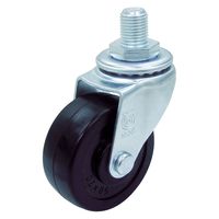 ユーエイ ねじ込み式 自在 キャスター ゴム 車輪径50mm Lタイプ LT型 LT-50R-M12-14 1個