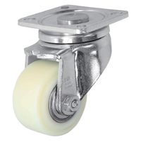 【アウトレット】シシクSISIKUアドクライス 低床重荷重用キャスター 自在 80径 GSPO車輪 LH-GSPO-80K 1個