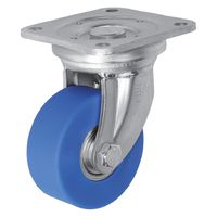 シシクSISIKUアドクライス 低床超重荷重用キャスター 自在 モノマーキャスティングナイロン車輪 DHJ