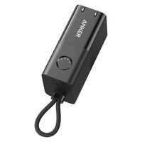 モバイルバッテリー Lightningケーブル内蔵 10000mAh iPhone用