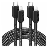 Anker 310 高耐久ナイロン USB-C&ライトニングケーブル 2本セット