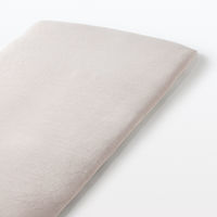 無印良品 大豆繊維を使ったパイル 敷ふとんシーツ S 兼浅型ボックスシーツ 100×200×3-10cm用 グレー 良品計画