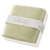 日繊商工 クリスマスシール付き 無撚糸バスタオルギフト(イエロー)/包装済 466010Y-chrismas-10 1箱(10個入)（直送品）