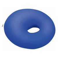 MOGU いろいろ便利な穴あきクッション 青 1個