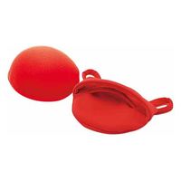 MOGU 癒しの触感クッション カバー付 赤 1個