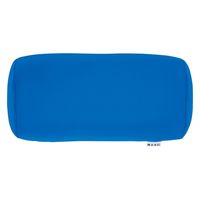 MOGU ポジショニングに便利な筒型クッション 本体 青 1個
