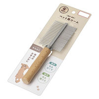 エコー金属 ペット用コーム 粗目&細目 2206-468 1箱(10入)（直送品）
