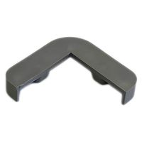 王子ゴム化成 SCLー0090Vコーナーガード用エンドキャップ グレー SCL-0090V 1個（直送品）