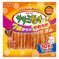 ペティオ ササミ巻き 7歳からの やわらか ガム 30本入（15本×2袋）1袋 犬用 おやつ