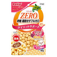 ペティオ おいしくスリム 砂糖・脂肪分ダブルゼロ カリカリボーロ おいも入り 国産 80g 1袋 犬用 おやつ