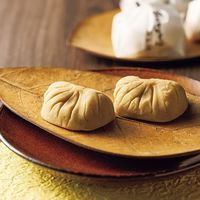 新杵堂 2024【御歳暮】のし付き 岐阜県中津川 国産栗きんとん 8個 ad-08 1箱（直送品）